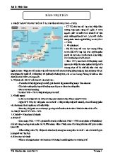 Tài liệu ôn tập Lịch sử lớp 12 - Bài 8 Nhật Bản